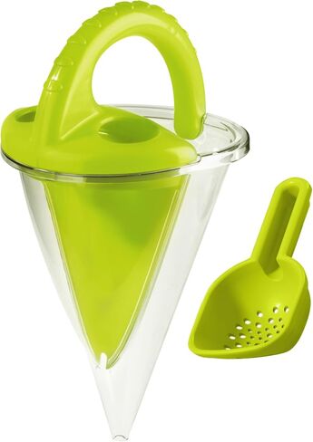 HABA Spilling Funnel XXL with Sifting Shovel - Ultimate Sand & Water Mixing STEM Learning Activity, Kids Beach Toys & Kids Outdoor Toys for 3+ in Saudi Arabia