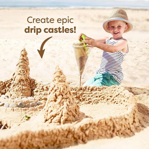 HABA Spilling Funnel XXL with Sifting Shovel - Ultimate Sand & Water Mixing STEM Learning Activity, Kids Beach Toys & Kids Outdoor Toys for 3+ in Saudi Arabia