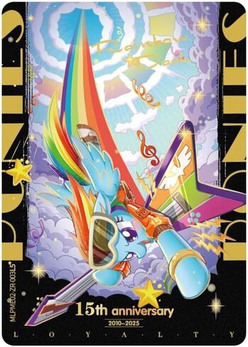 My Little Pony Friendship Eternal Trading Cards – Moon Edition Series 2 – 24 Packs, 192 Cards – Anniversary Celebration Edition – English Booster Box in Kuwait