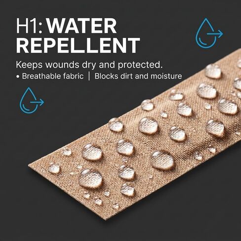 Elastoplast Fabric Extra Flexible Breathable 40 Plasters/Water Repellent (Packaging May Vary) in Kuwait