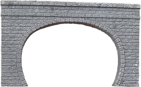 Plaster N Scale Train Tunnel for Diorama Scenes,No tilt in Kuwait