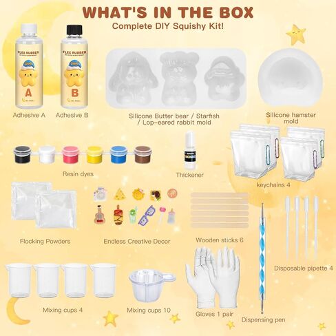 Taba Squishy Making Kit, All-in-one Beginner Kit for Squishy Maker in Saudi Arabia