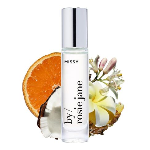By Rosie Jane Fragrance Oil (Dulce) - Clean Perfumes for Women - Essential Oil Mist with Notes of Vanilla, Hinoki Wood, Nude Musk - Paraben-Free, Vegan, Cruelty-Free, Phthalate-Free (7.5ml) in Kuwait