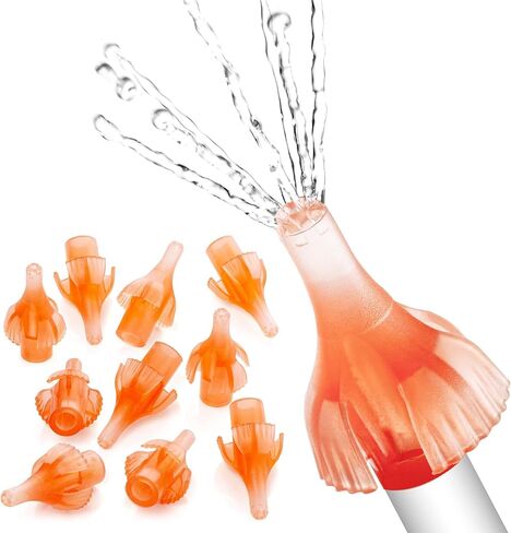 نصائح WaxBgone SoftSpray - نصائح بديلة لأطقم إزالة شمع الأذن من WaxBgone - رش 7 تيارات لطيفة من الماء لإزالة تراكم الشمع بأمان - متوافقة مع جميع مجموعات الري WaxBgone (10 عبوات) in Kuwait