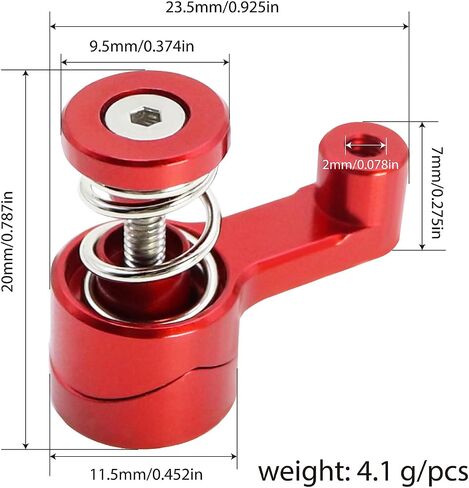 21T Aluminum Servo Arms Set for MJX Hyper Go 14210 14209 14702B 14702C in Kuwait