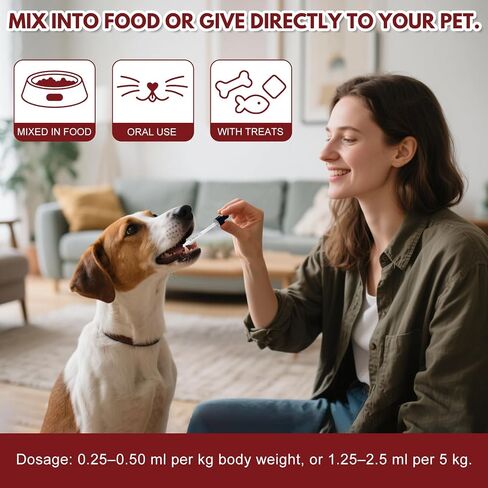 Dewormer Liquid for Dogs, Fenbendazole for All Wormers, Broad Spectrum, Safe for 6 Weeks and Older in Saudi Arabia