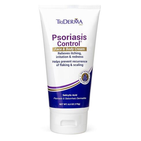 TriDerma Psoriasis Control Moisturizing Cream for Psoriasis Treatment with Salicylic Acid (6 Ounce) in Kuwait