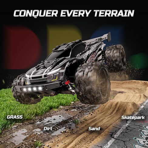 DEERC 9312E 1/18 Scale Fast RC Cars, 42+ KPH 4WD Off Road Remote Racing Car in Saudi Arabia