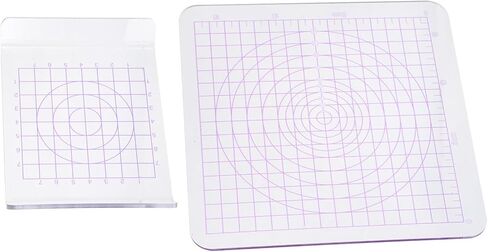 2pcs Acrylic Clay Modeling Board with Grid for DIY Projects in Kuwait