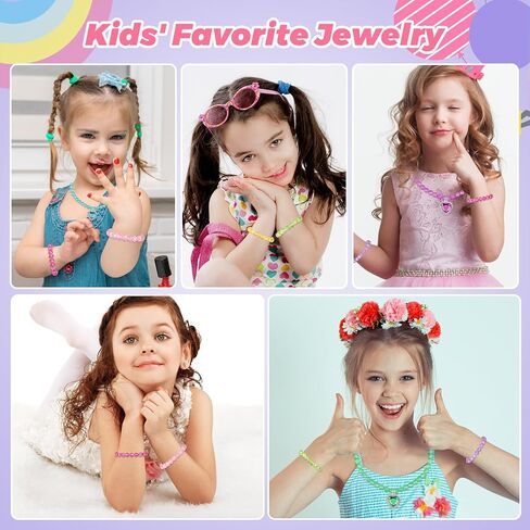 44pcs Princess Jewelry Party Favors, Kids Jewelry for Girls in Kuwait