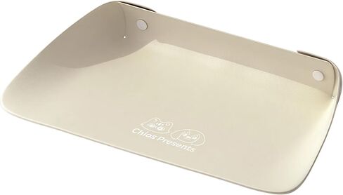 Faux Leather Splatter Guard for Pet Food Mat Waterproof 15.7"x11.8" in Kuwait
