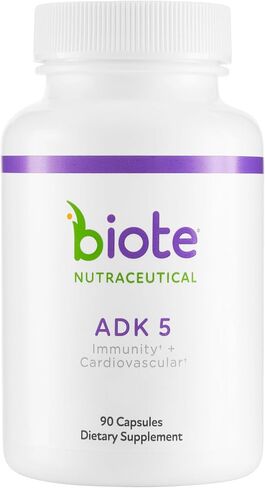 Biote Nutraceuticals - ADK 5 - Immunity + Cardiovascular (90 Capsules) in Saudi Arabia