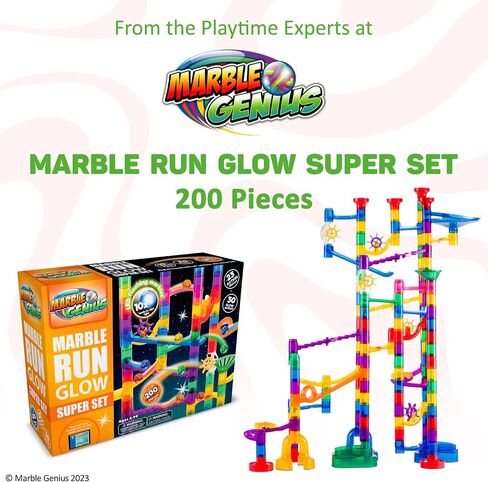 Marble Genius Space Theme Marble Run, 200 Pieces, STEM Toy in Kuwait