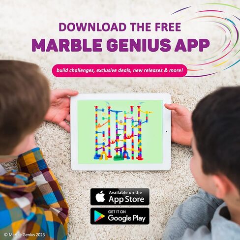 Marble Genius Space Theme Marble Run, 200 Pieces, STEM Toy in Kuwait