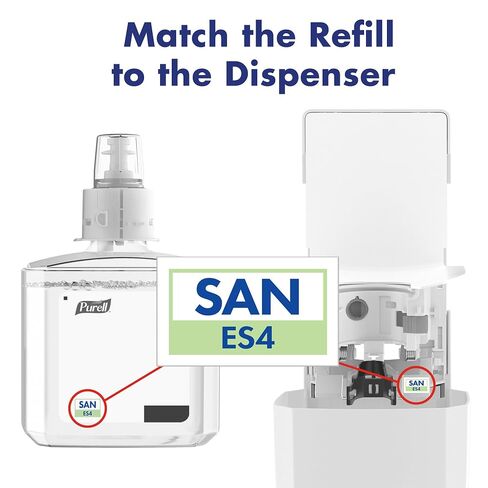 PURELL Advanced Hand Sanitizer Foam, 1200 mL Sanitizer Refill for PURELL LTX-12 Touch-Free Dispenser (Pack of 2) - 1905-02 in Kuwait