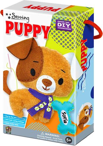C.S.Kids SA11 Personalised Sewing Kit - Puppy in Saudi Arabia