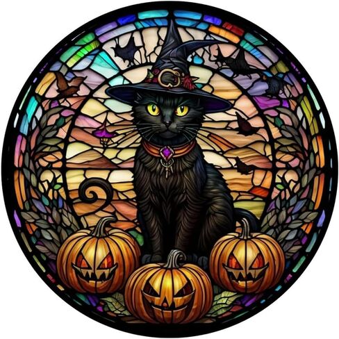 niurenmaoyi Fall Scarecrow Stamped Cross Stitch Kits for Beginner,12X16In in Saudi Arabia