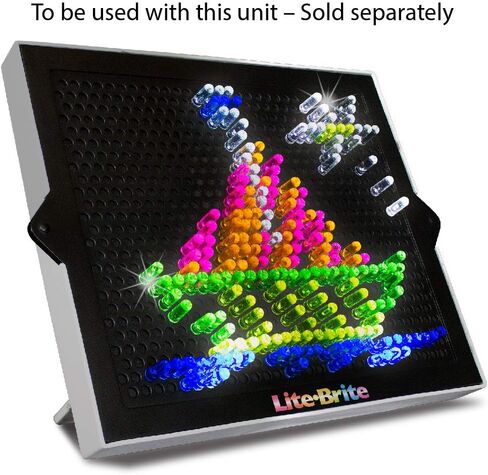 Lite Brite Peg and Template Refill Pack, Light Up Drawing Board Accessories, LED Drawing Board Pegs with Colors, Toys for Creative Play, Light Toys for Kids Aged 4 + in Kuwait