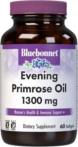 BlueBonnet Evening Primrose Oil Softgels, 1300 mg, 90 Count in Kuwait
