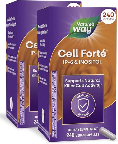 Nature's Way Cell Forté IP-6 & Inositol supports natural killer-cell activity*, 120 Vcaps in Kuwait