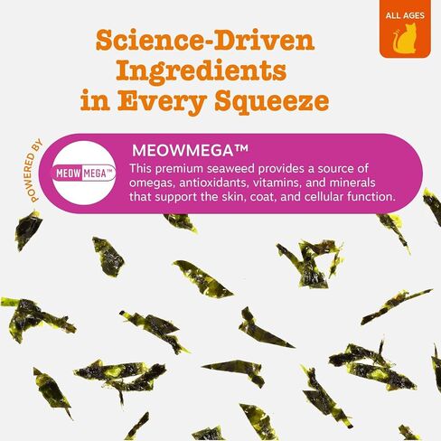 Zesty Paws Cat Fish Oil Mousse - for Skin & Coat, Tuna 18 Ct in Kuwait