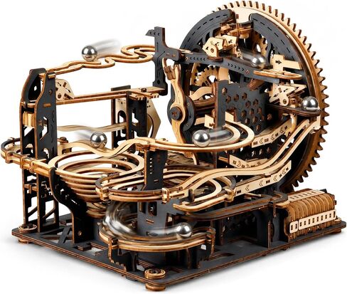 Electric Rolling Ball Maze, 3D Wooden Mechanical Puzzle for Adults Teens 14+ in Kuwait