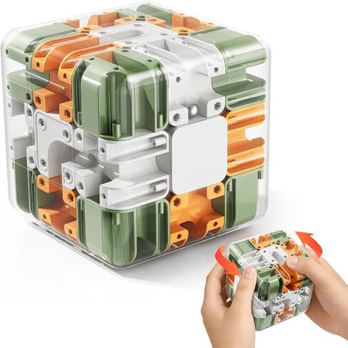 3D Rolling Ball Puzzle Maze Cube - 3x3 Color-Matched Game in Kuwait