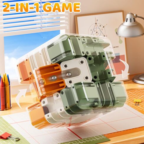 3D Rolling Ball Puzzle Maze Cube - 3x3 Color-Matched Game in Kuwait