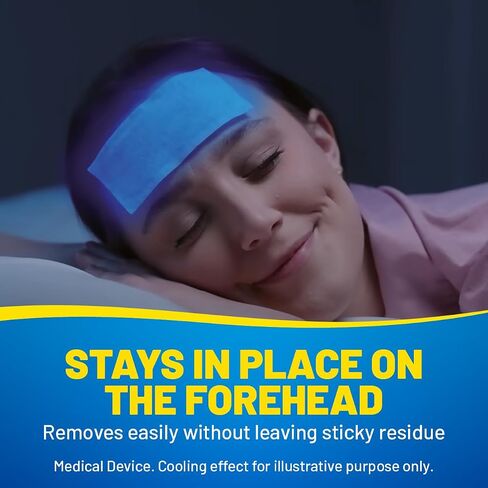 Kool 'n' Soothe Migraine Cooling Strips - 1 Pack of 4 in Kuwait