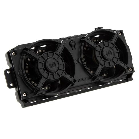 MEUS Racing Rear Mount Radiator with Lights for Vanquish Optic H10 1/10 RC Crawlers in Kuwait