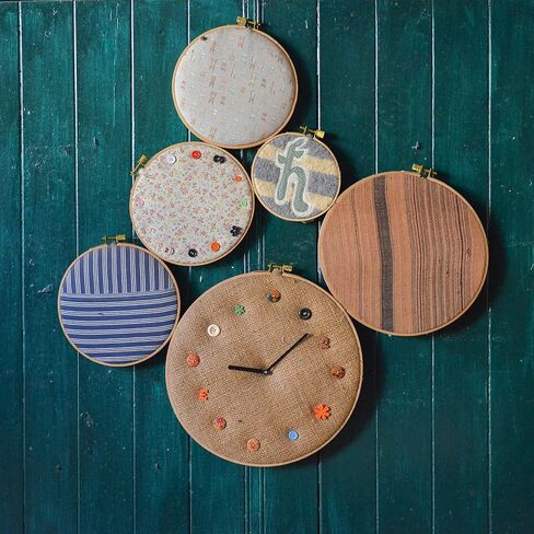 Sherbo 10, 11 and 12 Inch Embroidery Hoops, Set of 3 Beech Wood Hoops in Kuwait