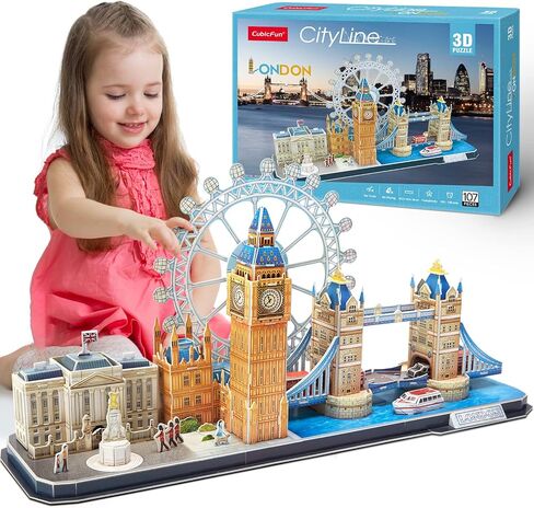 CubicFun 3D Puzzles for Kids Ages 8-10 - New York City in Saudi Arabia