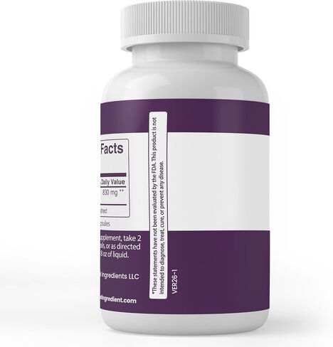 PURE ORIGINAL INGREDIENTS Valerian Root, (100 Capsules) Always Pure, No Additives Or Fillers, Lab Verified in Kuwait