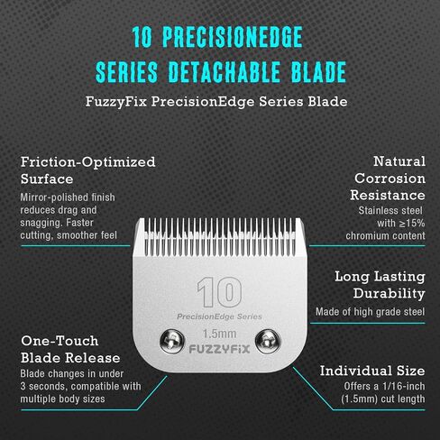 Professional Dog Grooming Clippers Replacement Blades 10# 1.5mm in Saudi Arabia