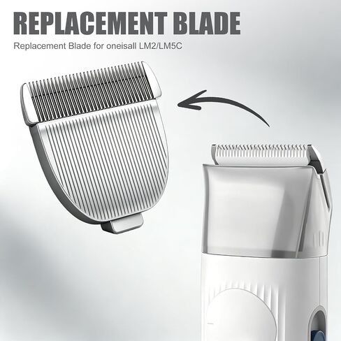 BILLAR 2 Pack Pet Grooming Vacuum Replacement Blade， Compatible with Oneisall LM2 and LM5C | 2 Pcs Pet Grooming Replacement Blade in Kuwait
