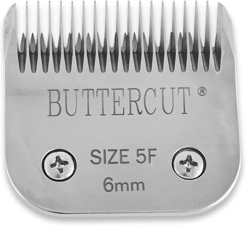 Geib Buttercut Stainless Steel Dog Clipper Blade, Size-5F, 1/4-Inch Cut Length,Red in Saudi Arabia