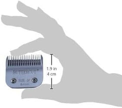 Geib Buttercut Stainless Steel Dog Clipper Blade, Size-5F, 1/4-Inch Cut Length,Red in Saudi Arabia