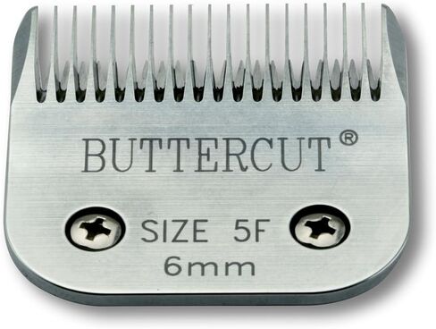 Geib Buttercut Stainless Steel Dog Clipper Blade, Size-5F, 1/4-Inch Cut Length,Red in Saudi Arabia