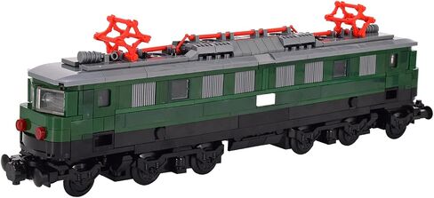 Train Building Block Carriage Kit Single Rail Car Model for MOC Railway Creations, Compatible with All Major Brick Brands, Creative Expansion Set in Kuwait
