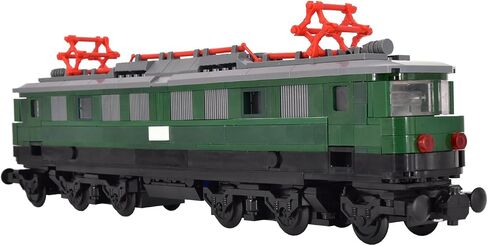 Train Building Block Carriage Kit Single Rail Car Model for MOC Railway Creations, Compatible with All Major Brick Brands, Creative Expansion Set in Kuwait