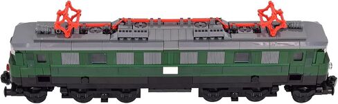 Train Building Block Carriage Kit Single Rail Car Model for MOC Railway Creations, Compatible with All Major Brick Brands, Creative Expansion Set in Kuwait