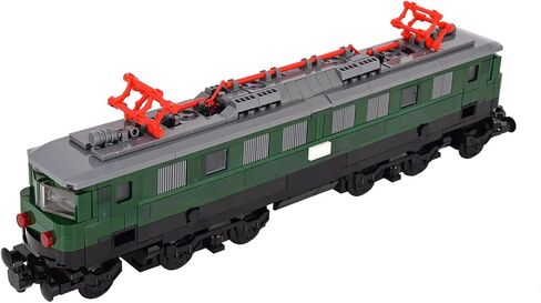 Train Building Block Carriage Kit Single Rail Car Model for MOC Railway Creations, Compatible with All Major Brick Brands, Creative Expansion Set in Kuwait