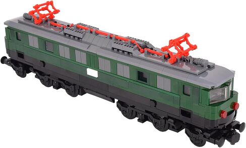Train Building Block Carriage Kit Single Rail Car Model for MOC Railway Creations, Compatible with All Major Brick Brands, Creative Expansion Set in Kuwait