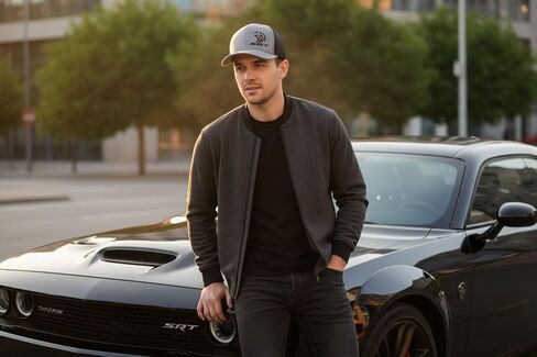 Dodge SRT Hellcat Snapback Trucker in Kuwait