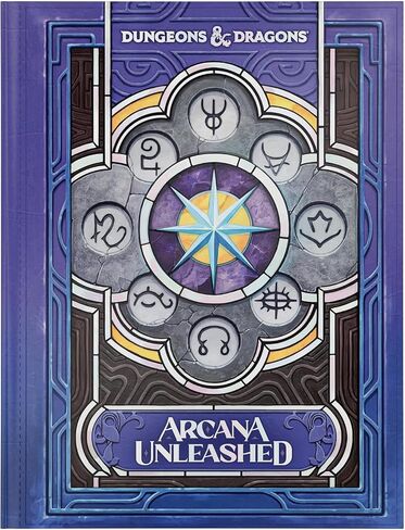 Dungeons & Dragons RPG Arcana Unleashed Alt Cover D&D Gameplay Expansion 5.5 Edition in Saudi Arabia