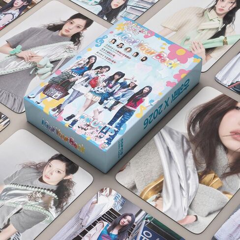 ILLIT Japan 2nd Single I Got Your Back Lomo Card Set - 55PCS Collectible Merchandise for YUNIVERSE Fans in Saudi Arabia