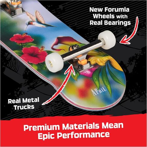 TECH DECK, April Pro Series Finger Board with Storage Display, Built for Pros; Authentic Mini Skateboards, Kids Toys for Ages 6 and up in Saudi Arabia
