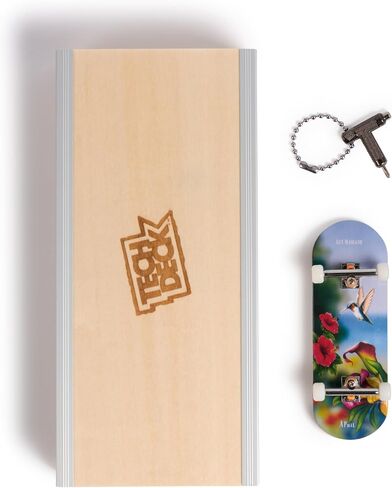 TECH DECK, April Pro Series Finger Board with Storage Display, Built for Pros; Authentic Mini Skateboards, Kids Toys for Ages 6 and up in Saudi Arabia
