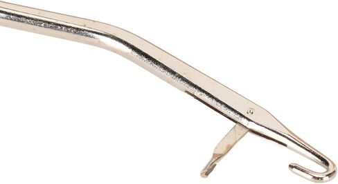 Wooden Bent Latch Hook with Thread Cutter Smoothing Handle for Rug Making Craft DIY in Kuwait