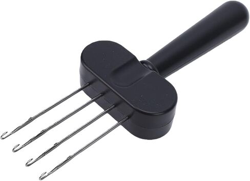 4 Latch Hook Cord Knitting Tool, DIY Knitting Tool ﻿ (Blue) in Kuwait